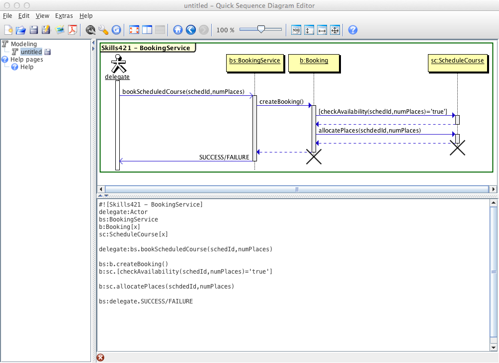UML - Sequence Diagram Editor - Skills421